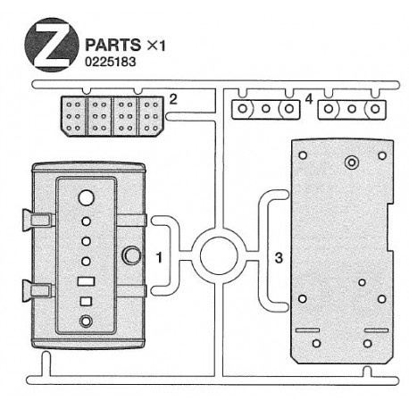 Tamiya Scania part Z