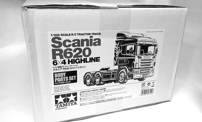 tamiya scania topline conversion kit