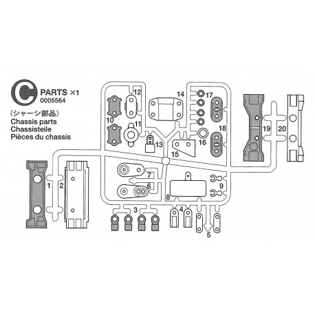 Tamiya Scania part C